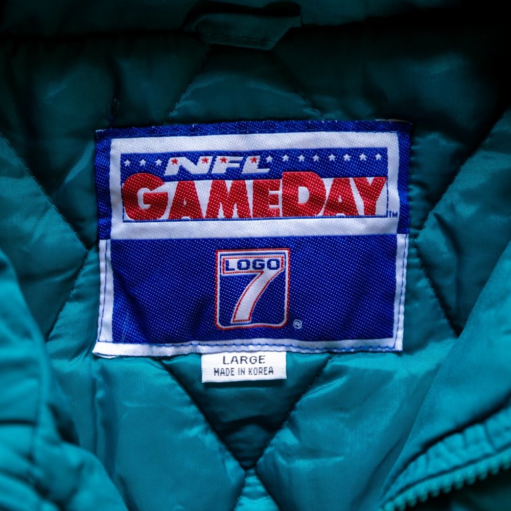 Vintage 90s Logo7 Miami Dolphins NFL Jacket - Picture 4 of 7